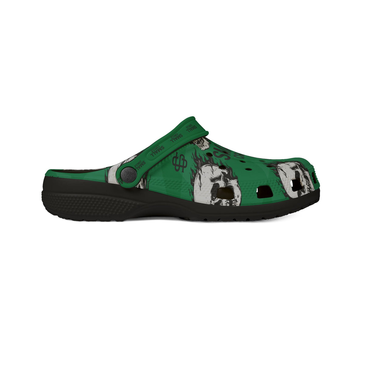 Small Circle Emerald Scully Crocs
