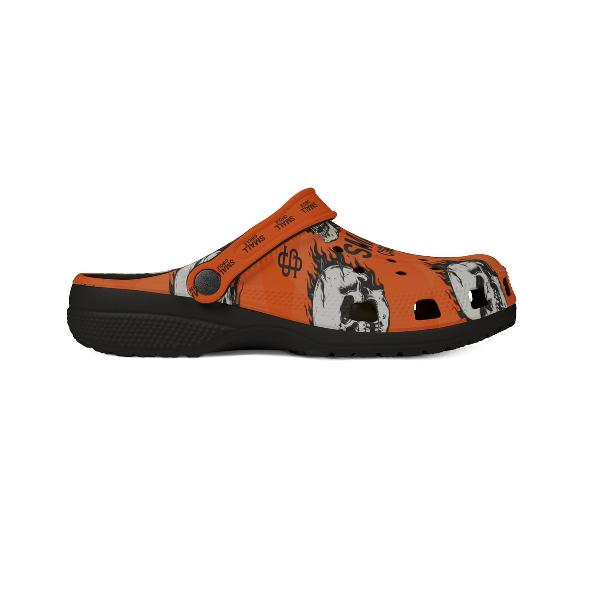 Small Circle Orange Scully Crocs