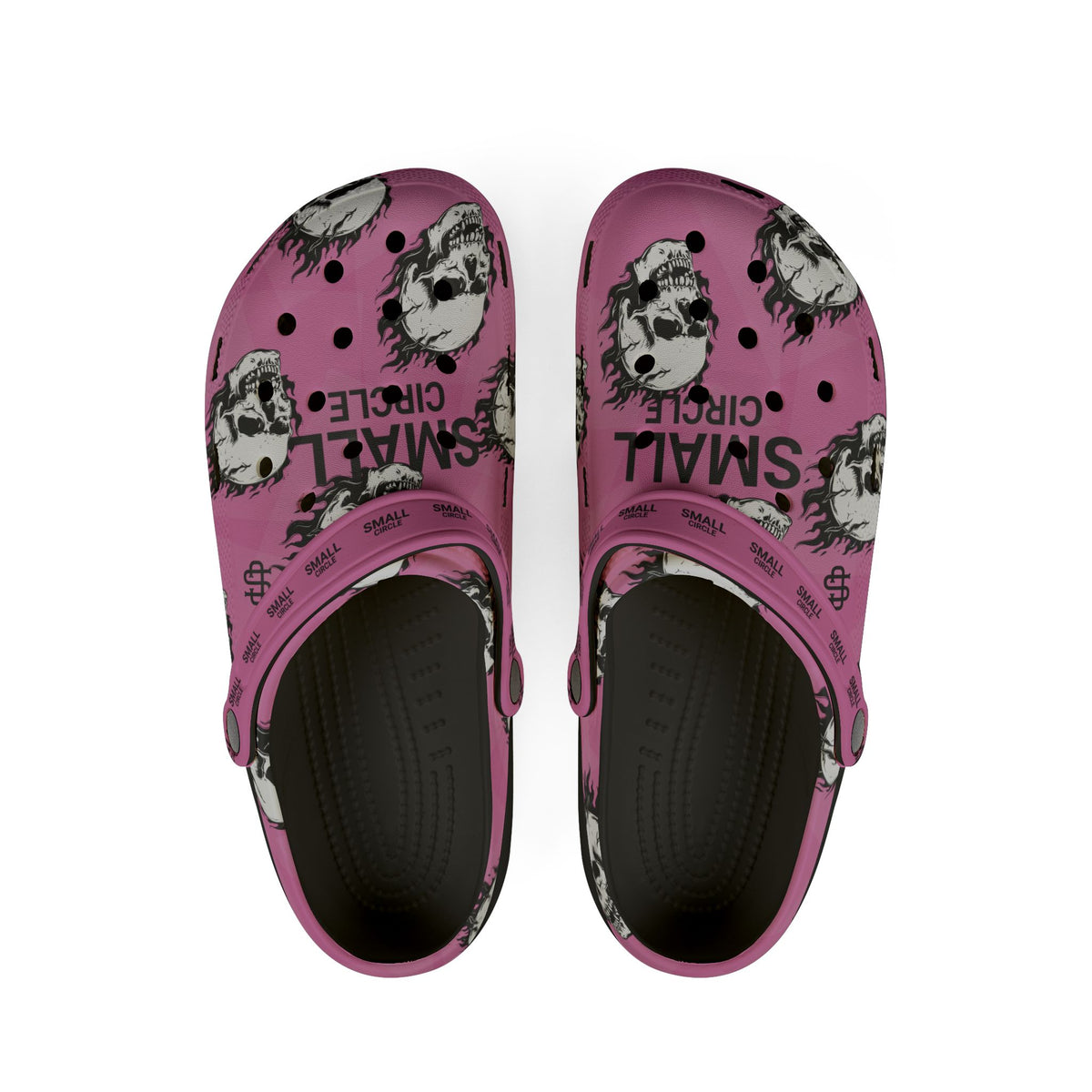 Small Circle Pink Scully Crocs
