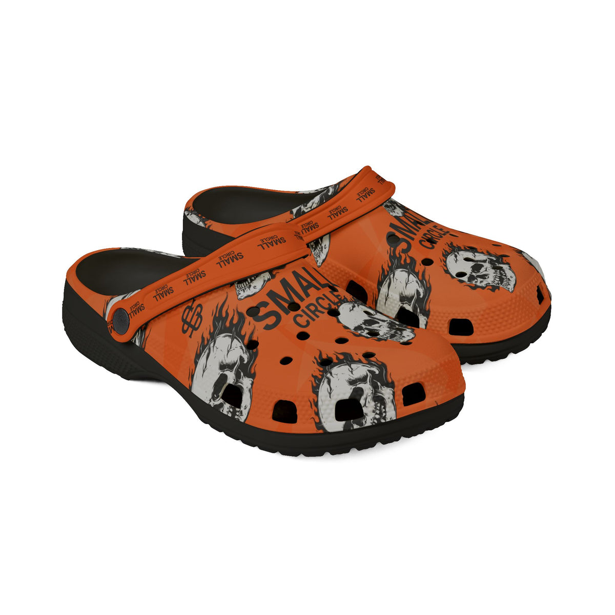 Small Circle Orange Scully Crocs