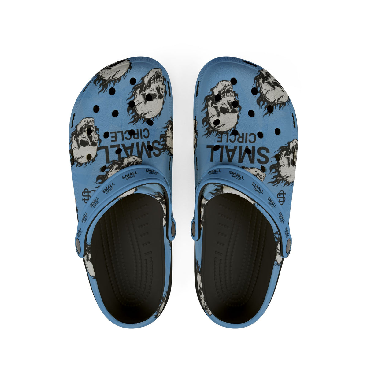 Small Circle Sky Scully Crocs