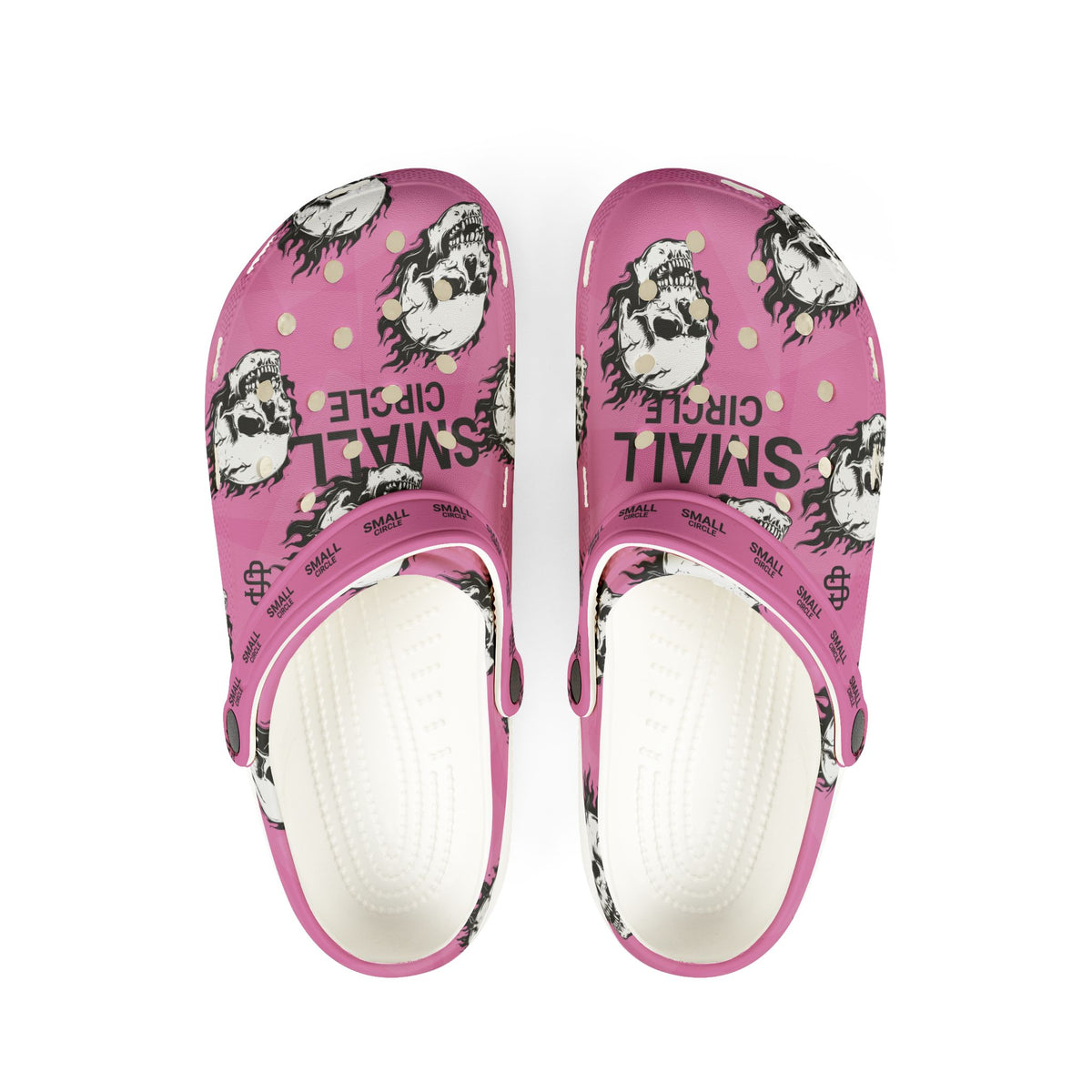 Small Circle Pink Scully Crocs