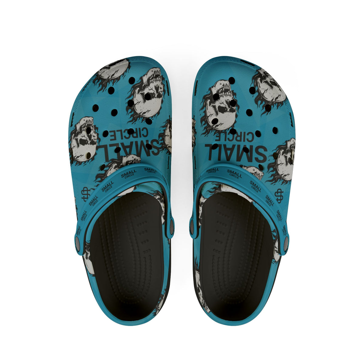 Small Circle Turq Scully Crocs