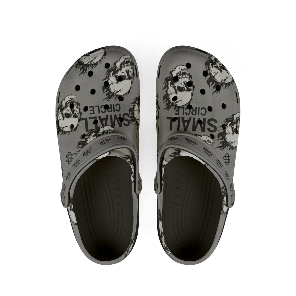 Copy of Small Circle Grey Scully Crocs