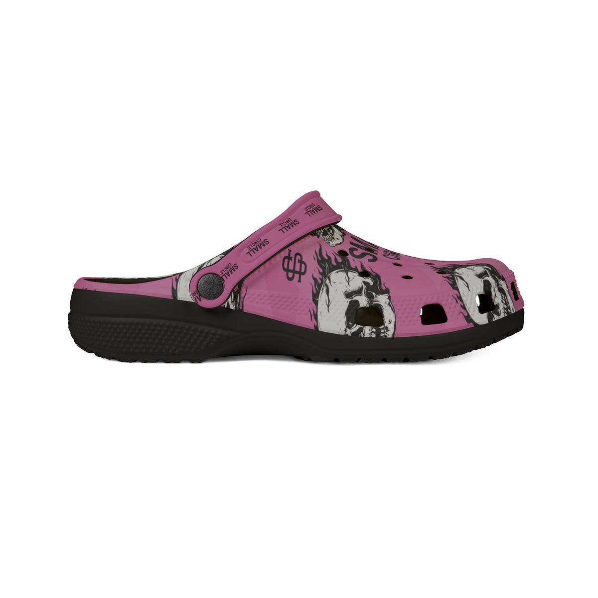 Small Circle Pink Scully Crocs